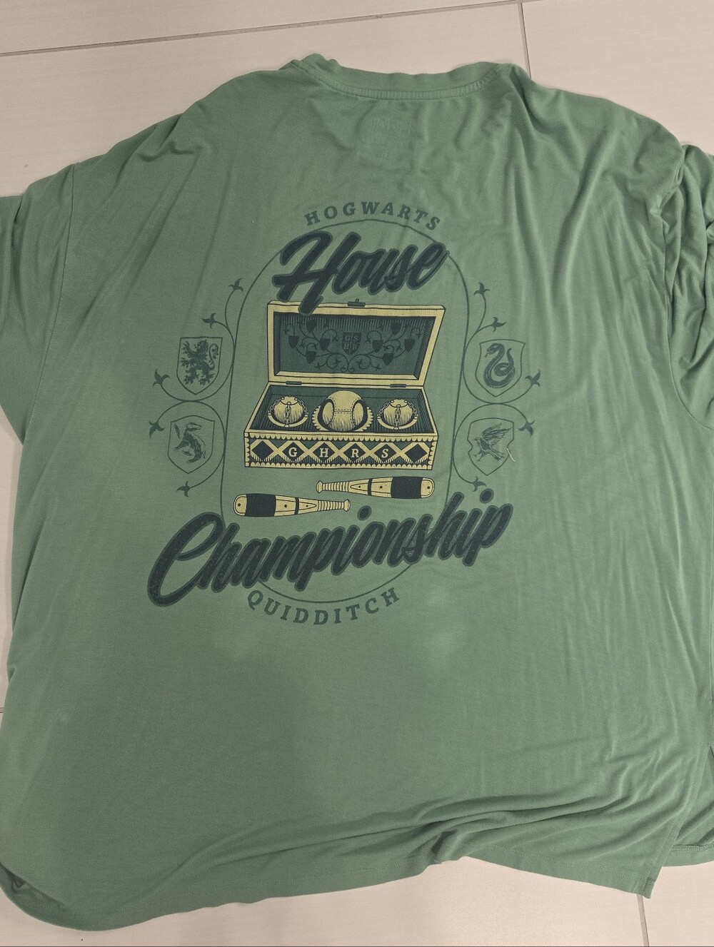 Hogwarts Quidditch House Championship Women’s Set - Green, M